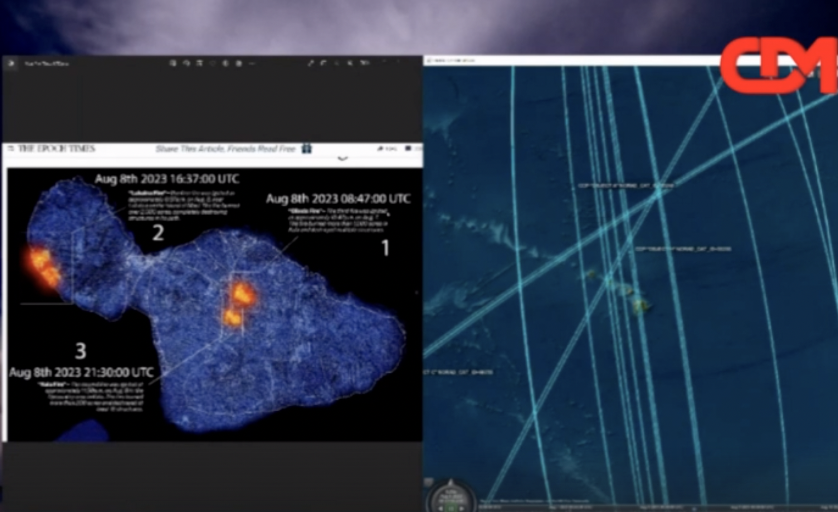 EMERGENCY PACIFIC SITREP: We Are Likely At War Already-CCP Satellites Confirmed Directly Over Maui At Exact Moment Fires Erupted - Armed Forces Press