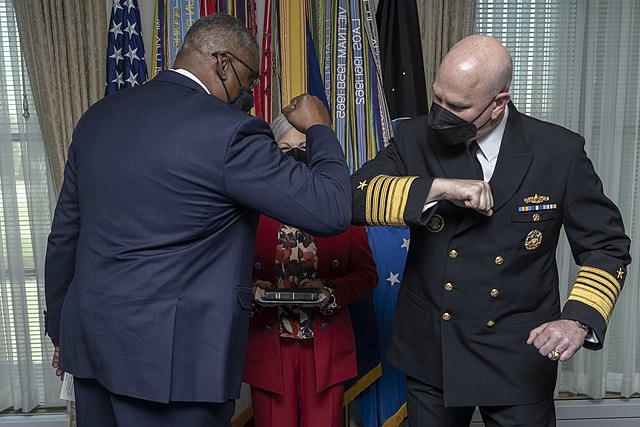 Vice Chairman of the Joint Chiefs of Staff Admiral Christopher Grady