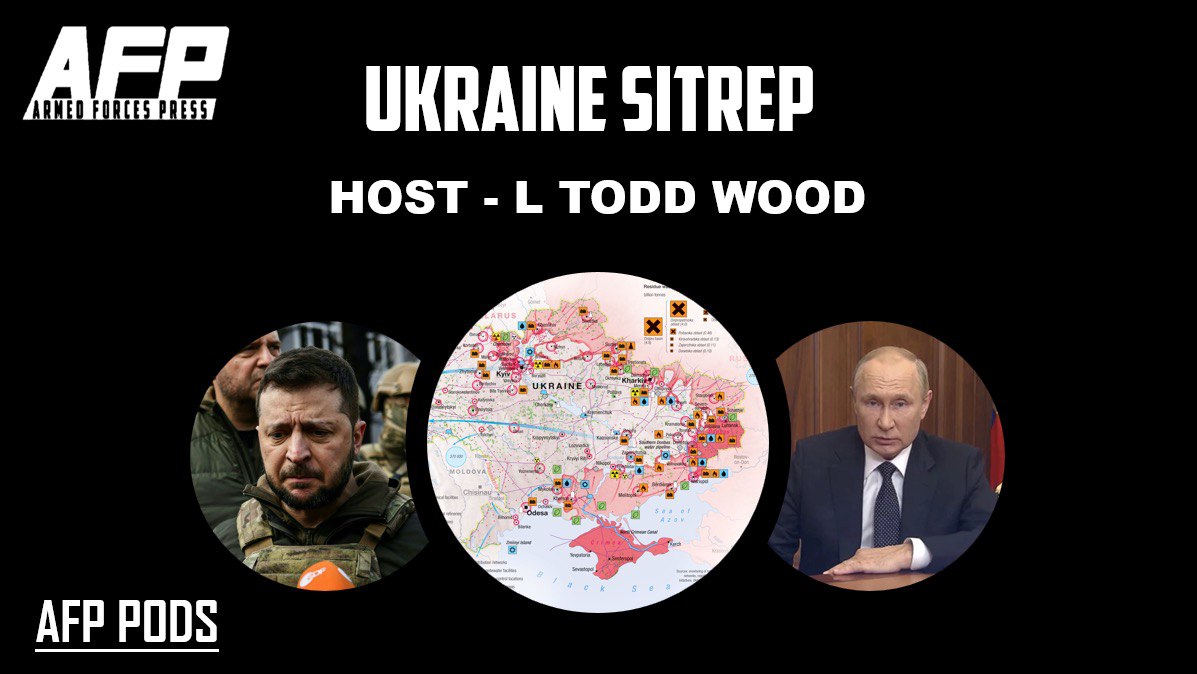 LIVE 7pm EST: Ukraine SitRep With Thierry Laurent