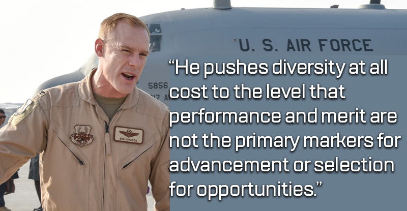 ‘He Sees All White People As Racist’: Military Assessment Criticizes Air Force Colonel’s Leadership