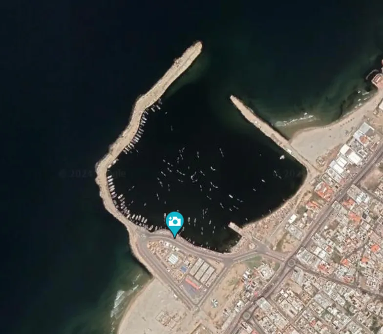 The existing port in Gaza is not really much of a port. It can take very small craft and barges.