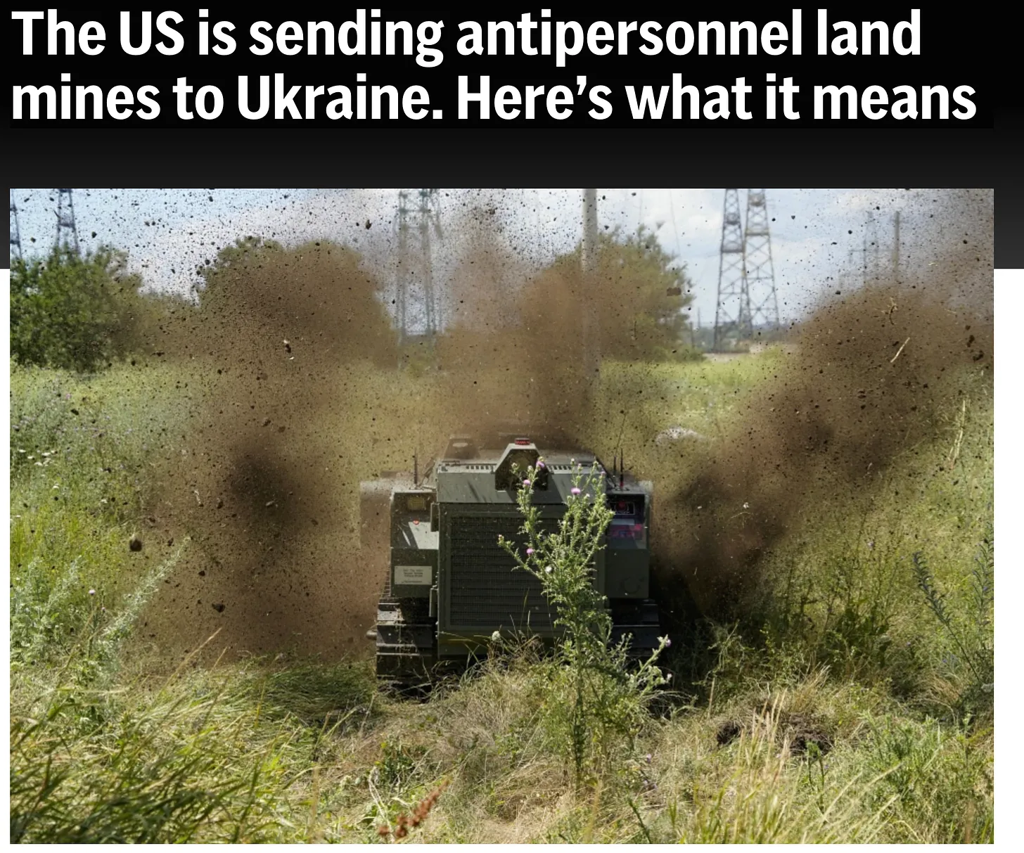 The Real Story Of The Latest Biden/Ukraine Debacle: Anti-Personnel Mines