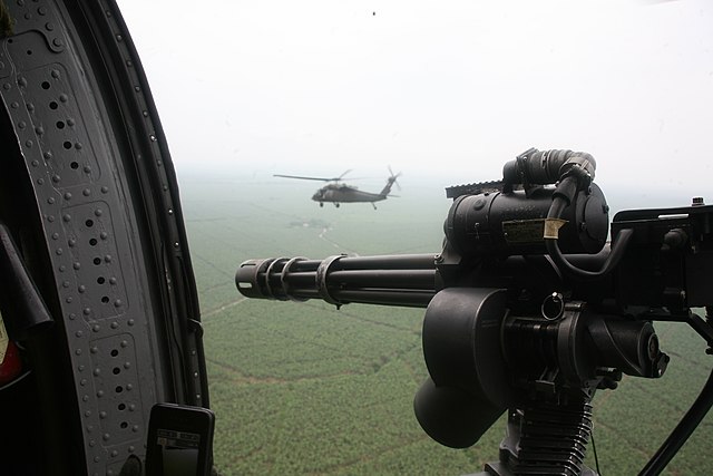 WATCH: "Super 68 Fire Mission" - Mexican UH-60 Blackhawk Opens Up On Cartels With Minigun - Armed Forces Press